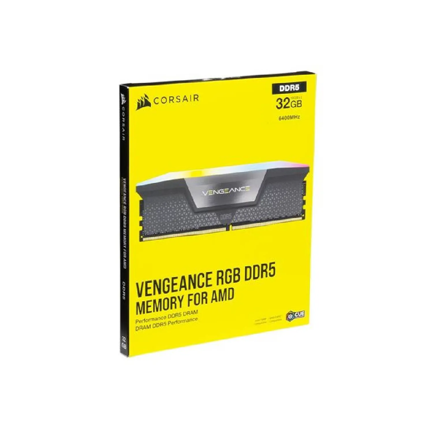 CORSAIR Memorias RAM Corsair VENGEANCE RGB 2 x 16GB DDR5-6400