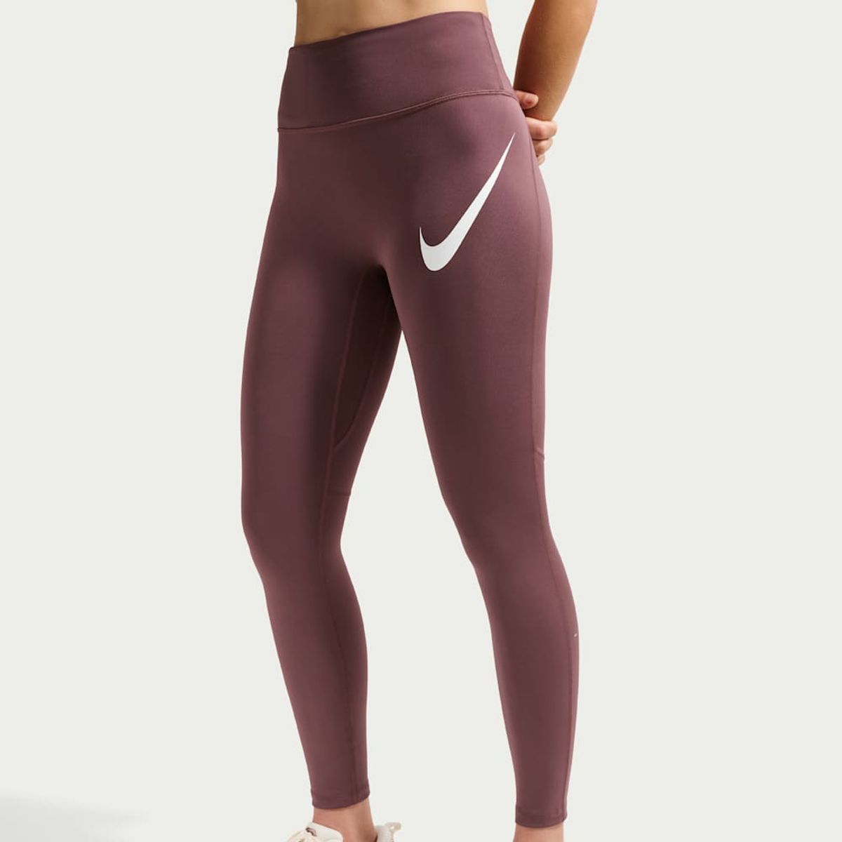 NIKE - Calzas Nike Tempo Swoosh Run Morado Mujer