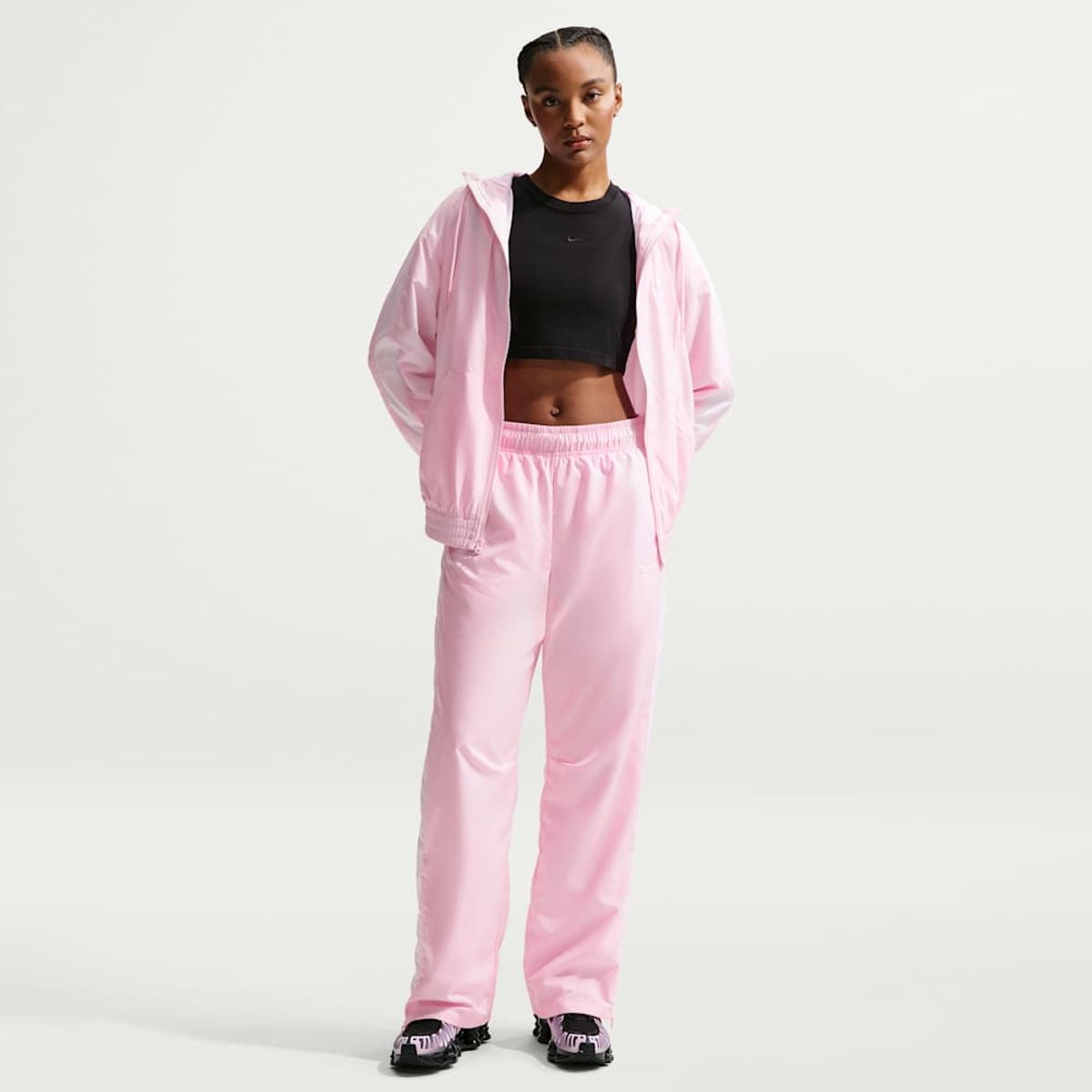 NIKE - Buzos Nike Sportswear Classic Rojo Mujer
