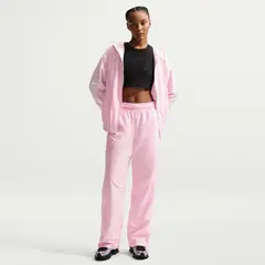 NIKE - Buzos Sportswear Classic Rojo Mujer