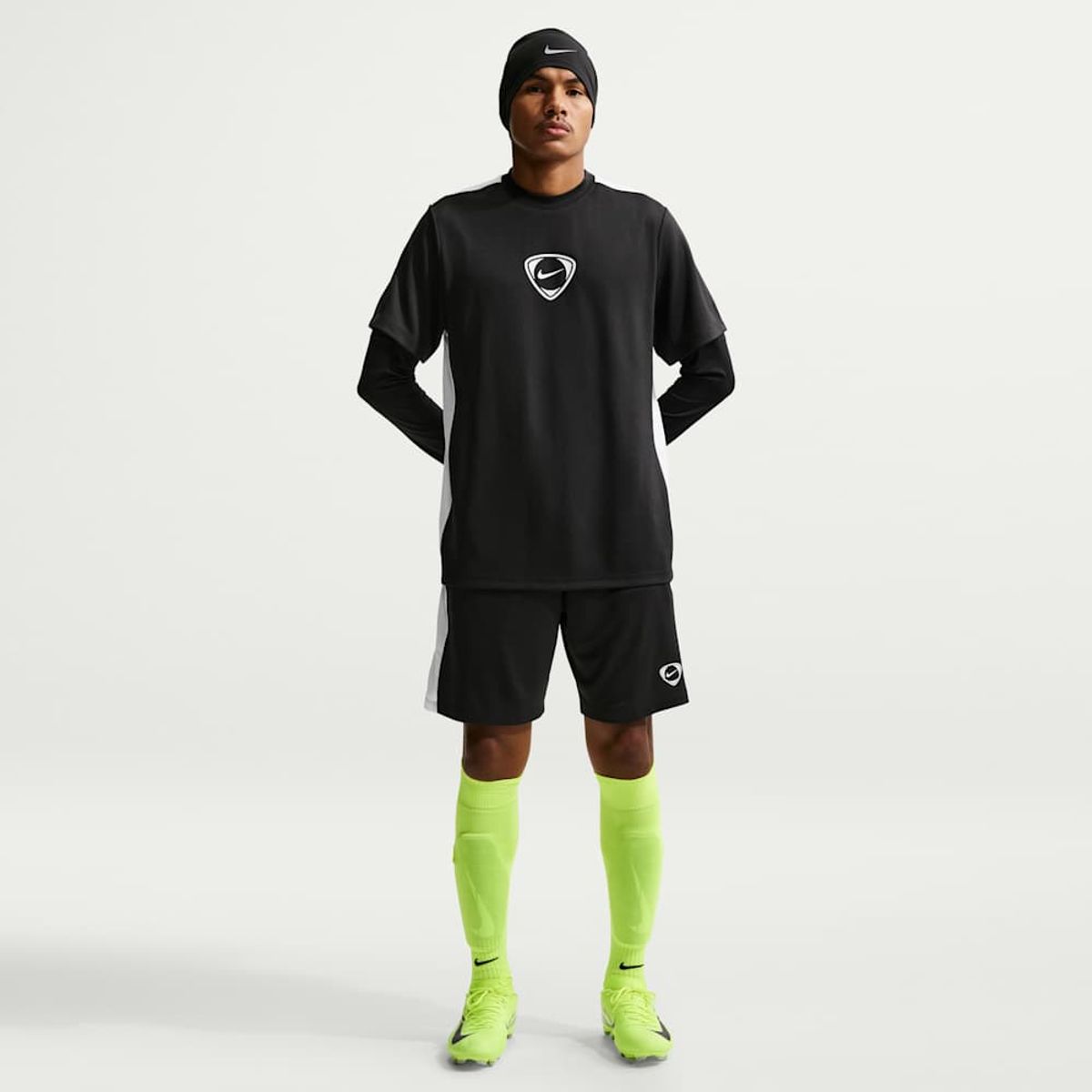 NIKE - Shorts Nike Academy+ Negro Hombre