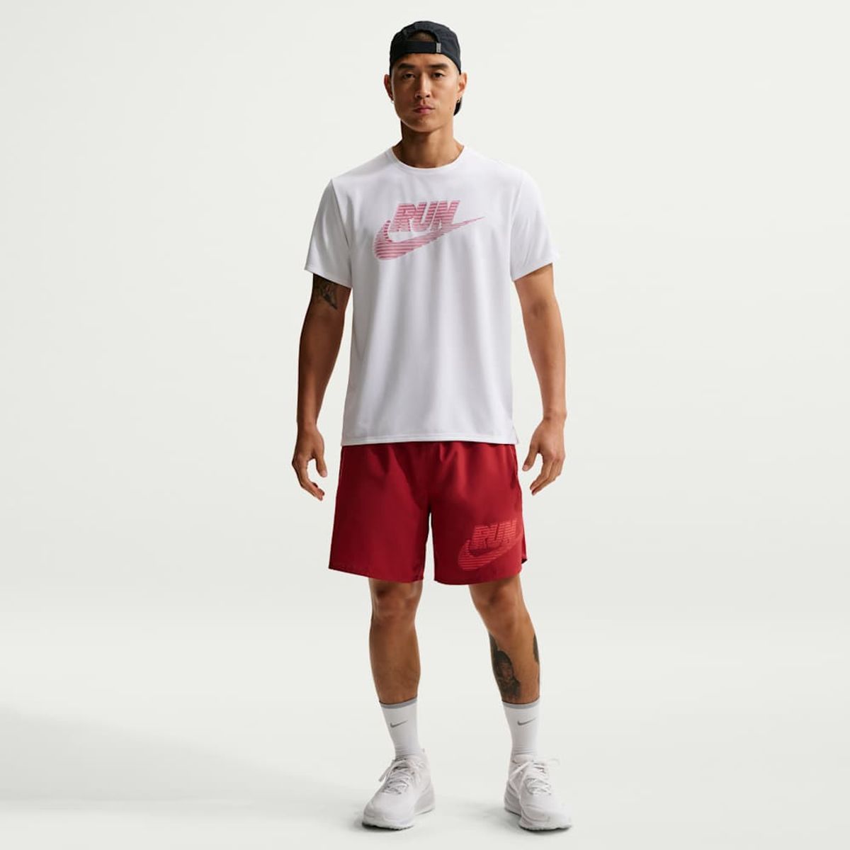 NIKE - Shorts Nike Challenger Rojo Hombre