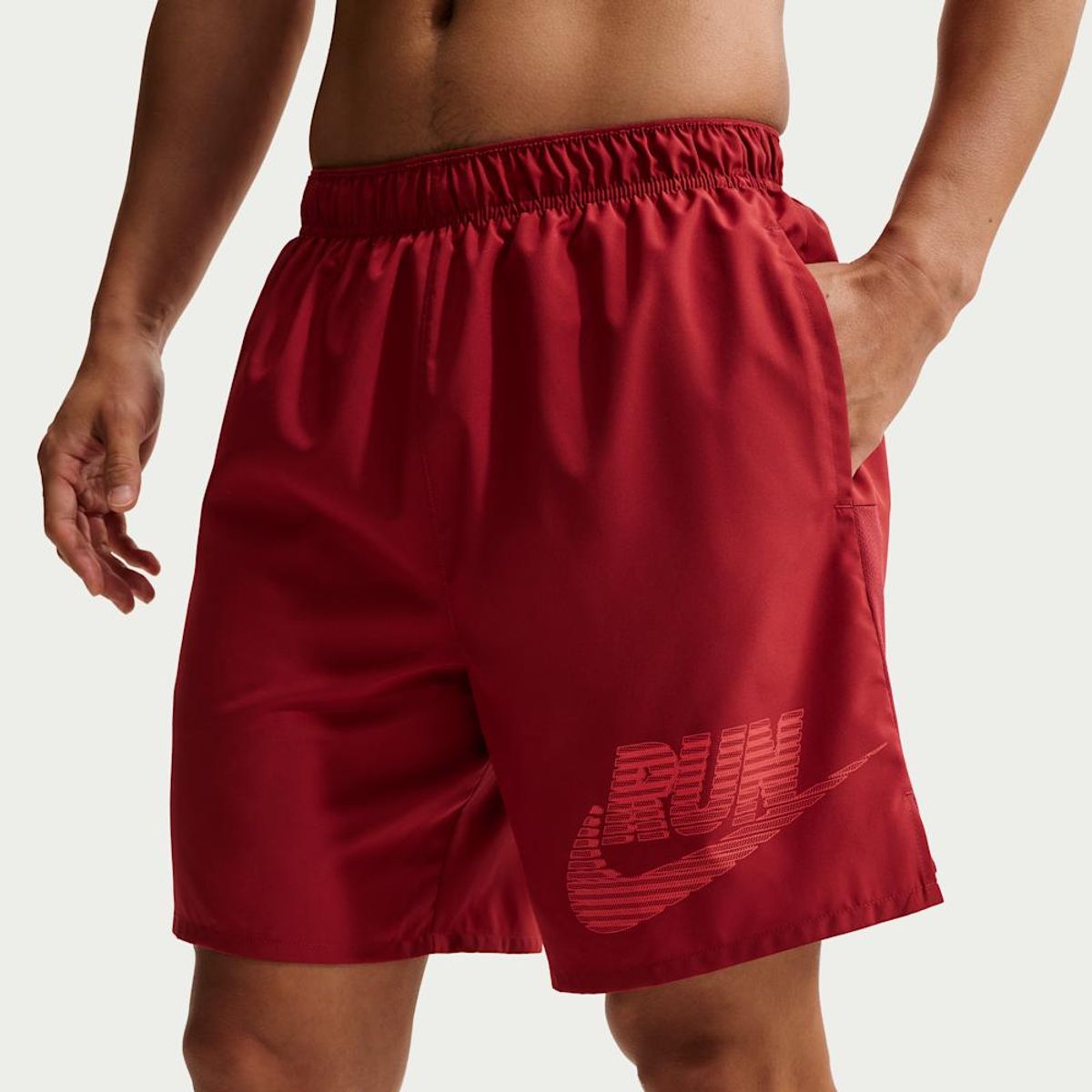 NIKE - Shorts Nike Challenger Rojo Hombre