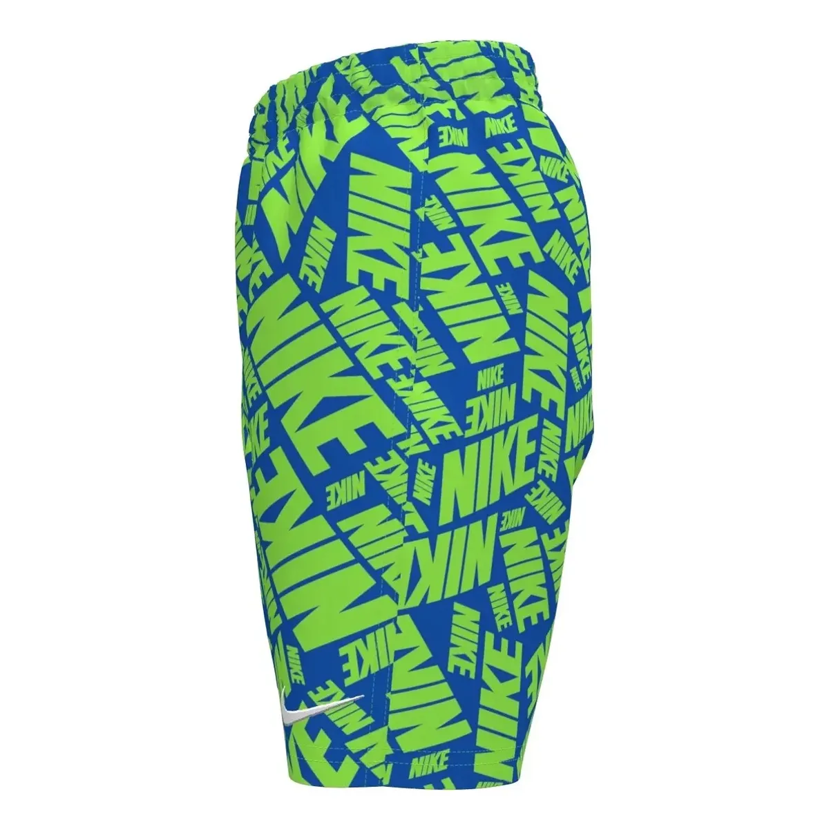 NIKE - Shorts Nike Swim Breaker Tossed Block Verde Unisex niños