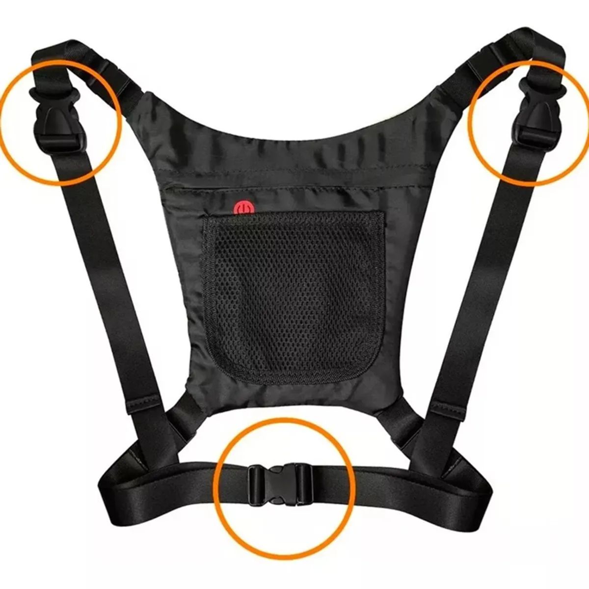 MOVI - Chaleco con Señalizador LED para Bicicleta