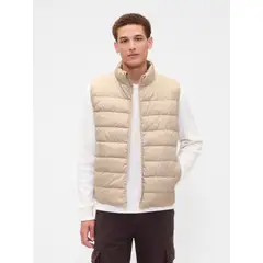 GAP - Chaqueta Hombre Vest Beige