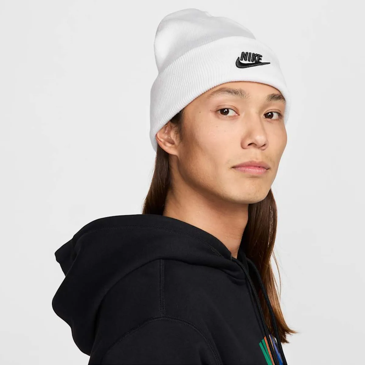 NIKE - Gorro Nike Peak Blanco Hombre