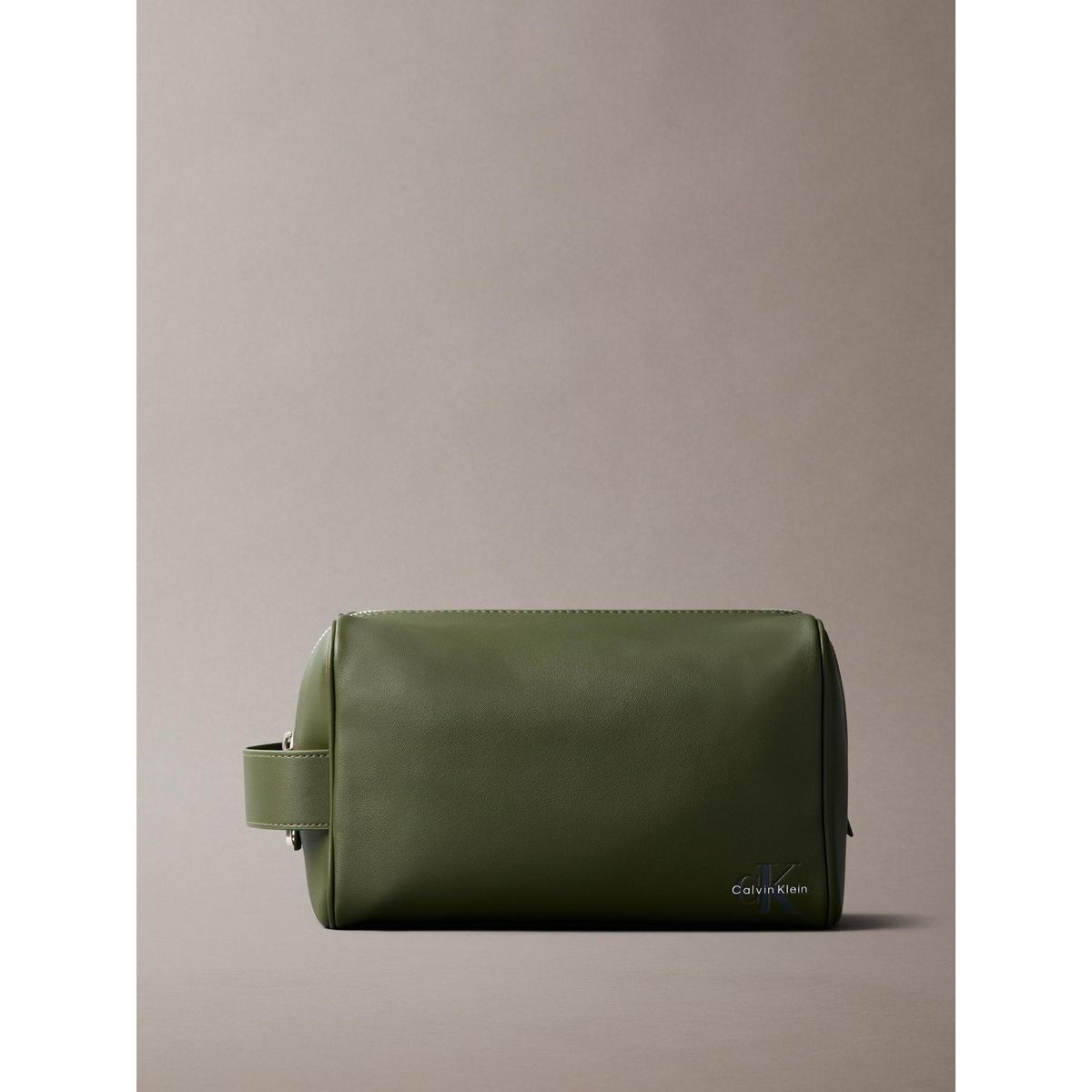 CALVIN KLEIN - Neceser con Monograma Verde Calvin Klein