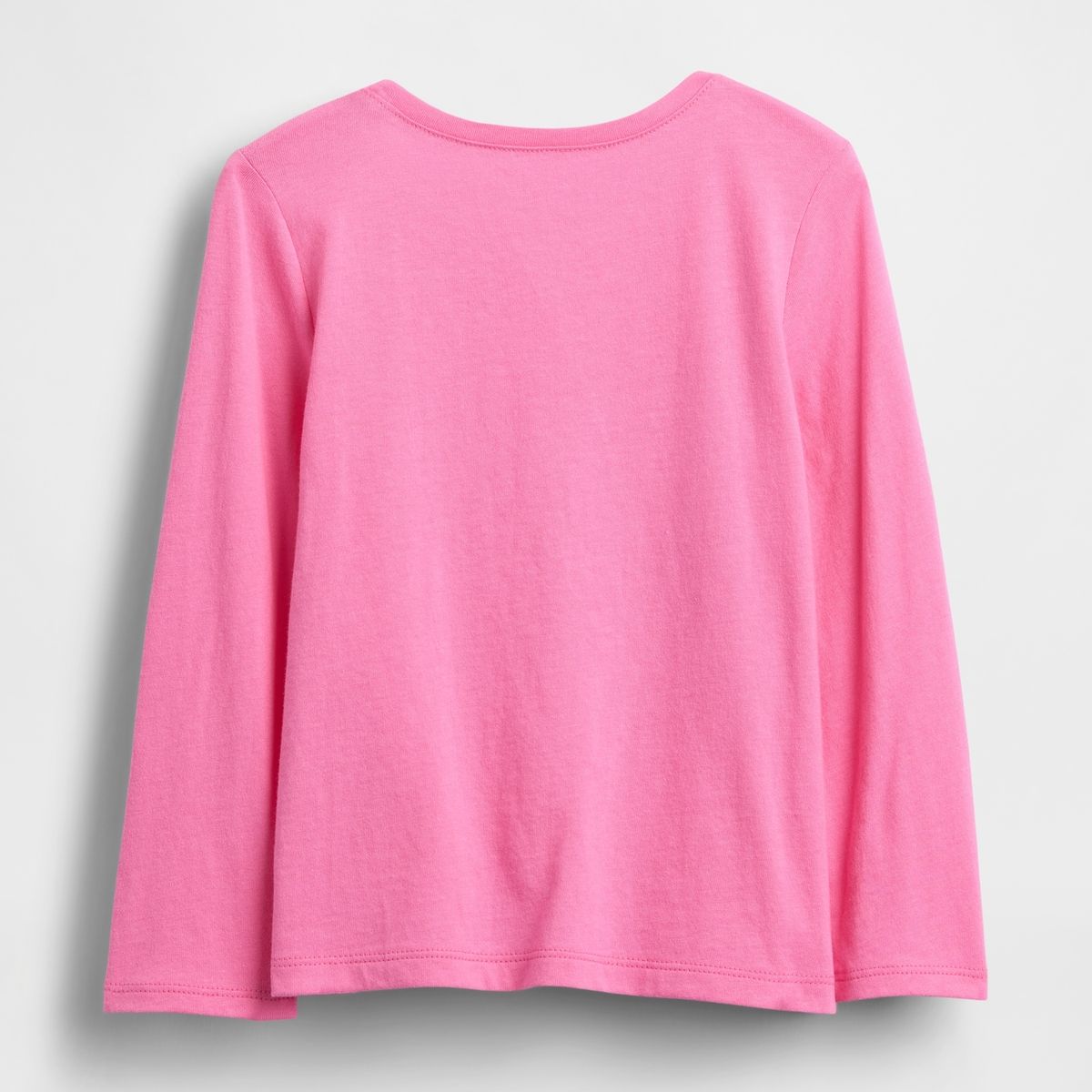 GAP - Polera Toddler Niña Gap Manga Larga Logo Rosado