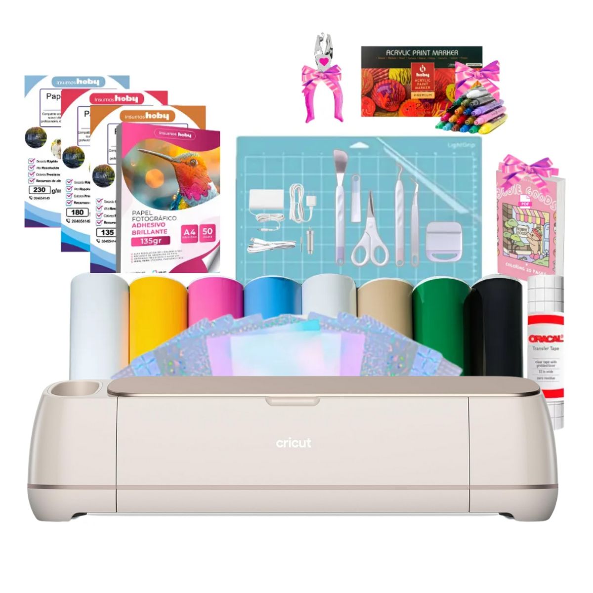 CRICUT - Cricut Maker 4 Kit seashell rosa palido