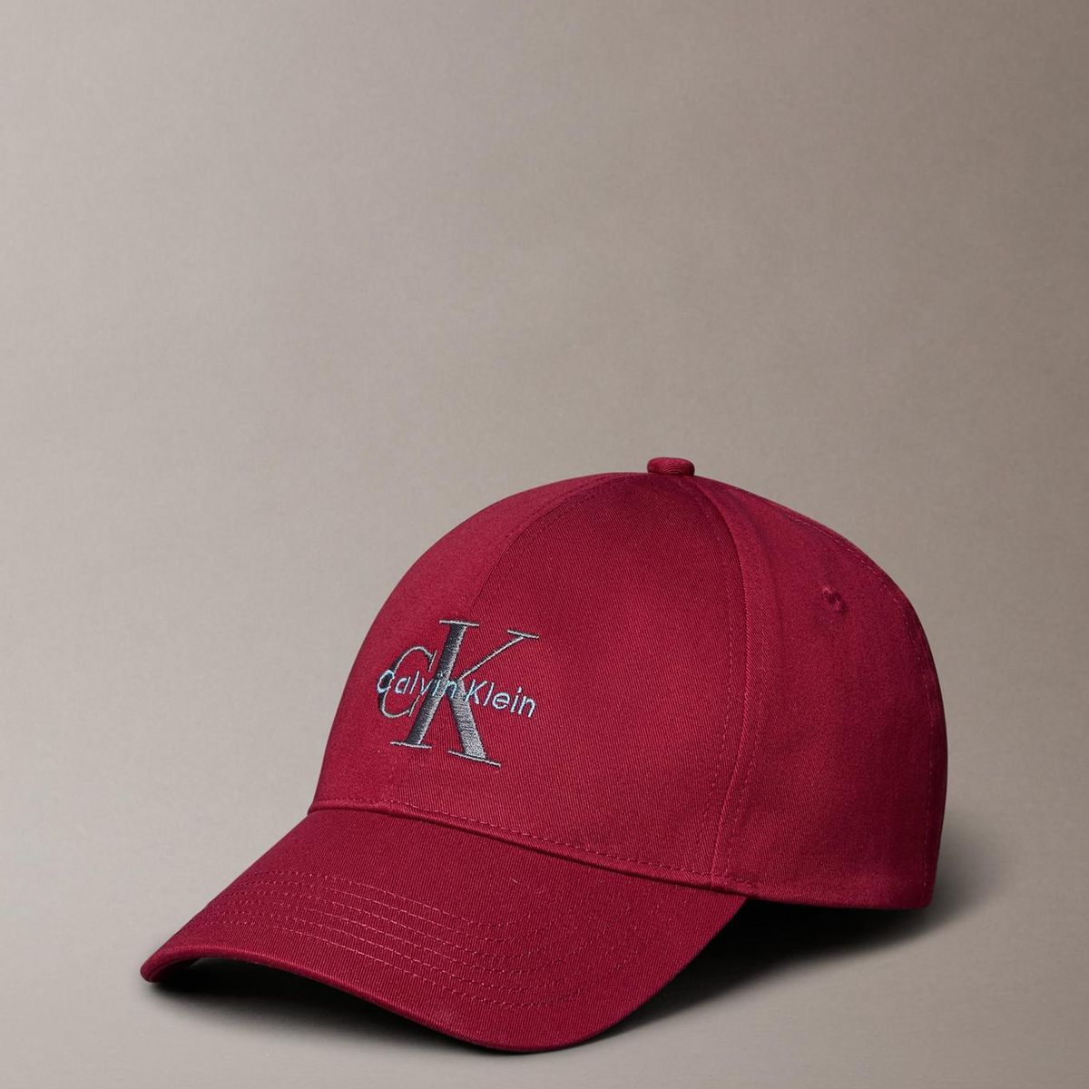 CALVIN KLEIN - Jockey con Logo Monograma Bordado Burdeo Calvin Klein