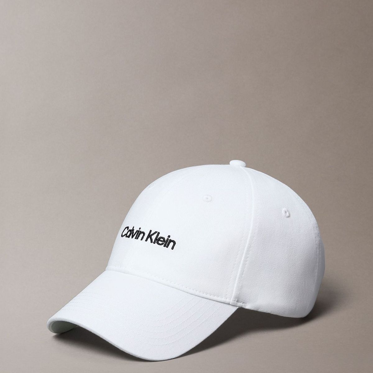 CALVIN KLEIN - Jockey con Logo Bordado Blanco Calvin Klein