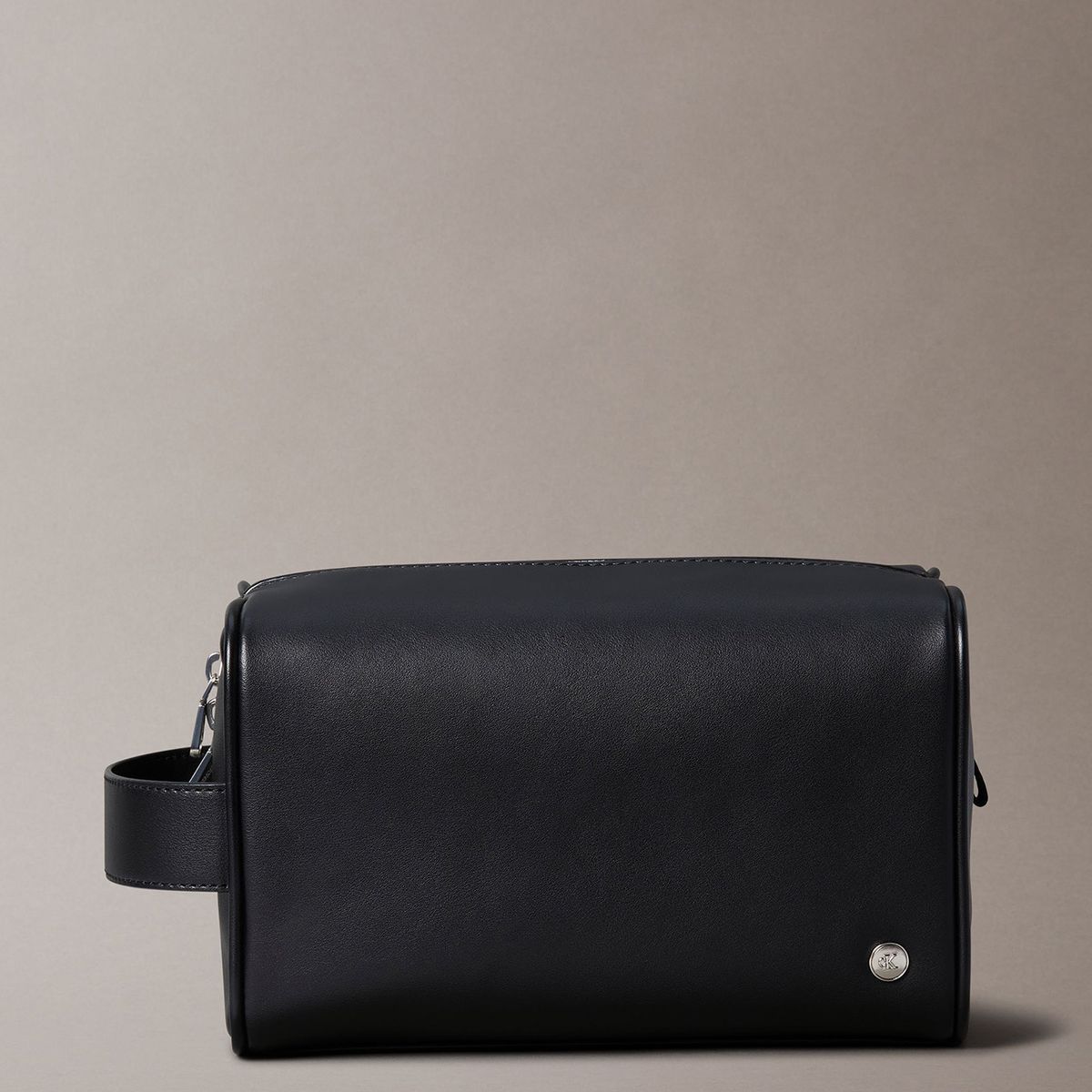 CALVIN KLEIN - Neceser con Detalle Metálico Negro Calvin Klein