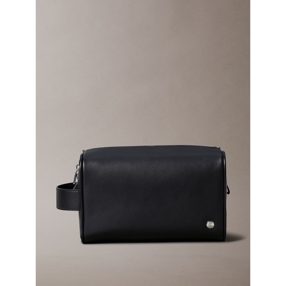 CALVIN KLEIN - Neceser con Detalle Metálico Negro Calvin Klein