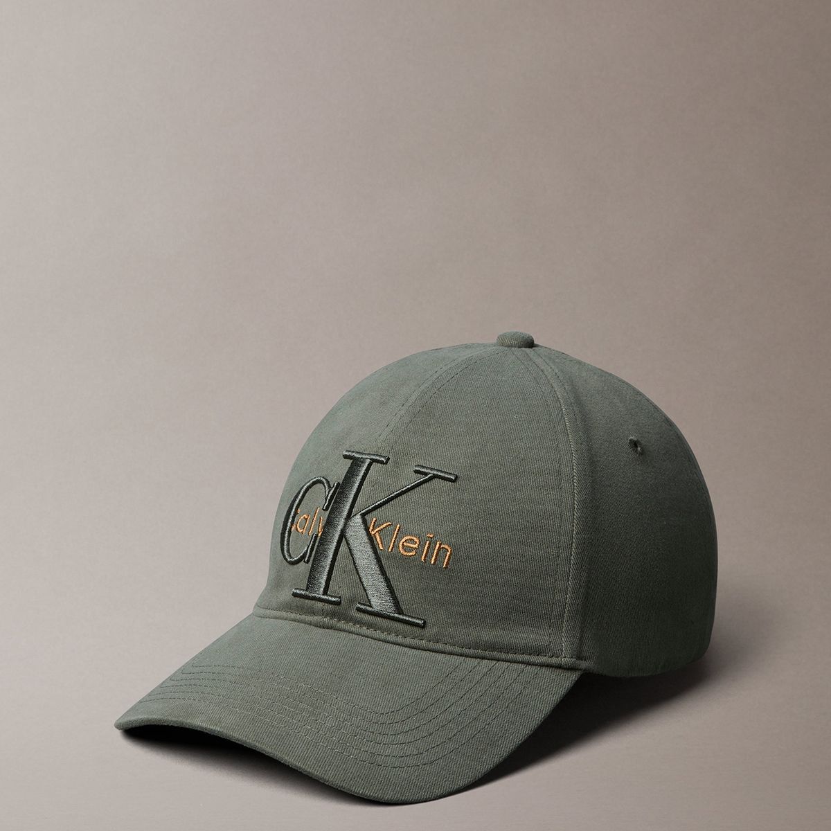 CALVIN KLEIN - Jockey con Logo Monograma Verde Calvin Klein