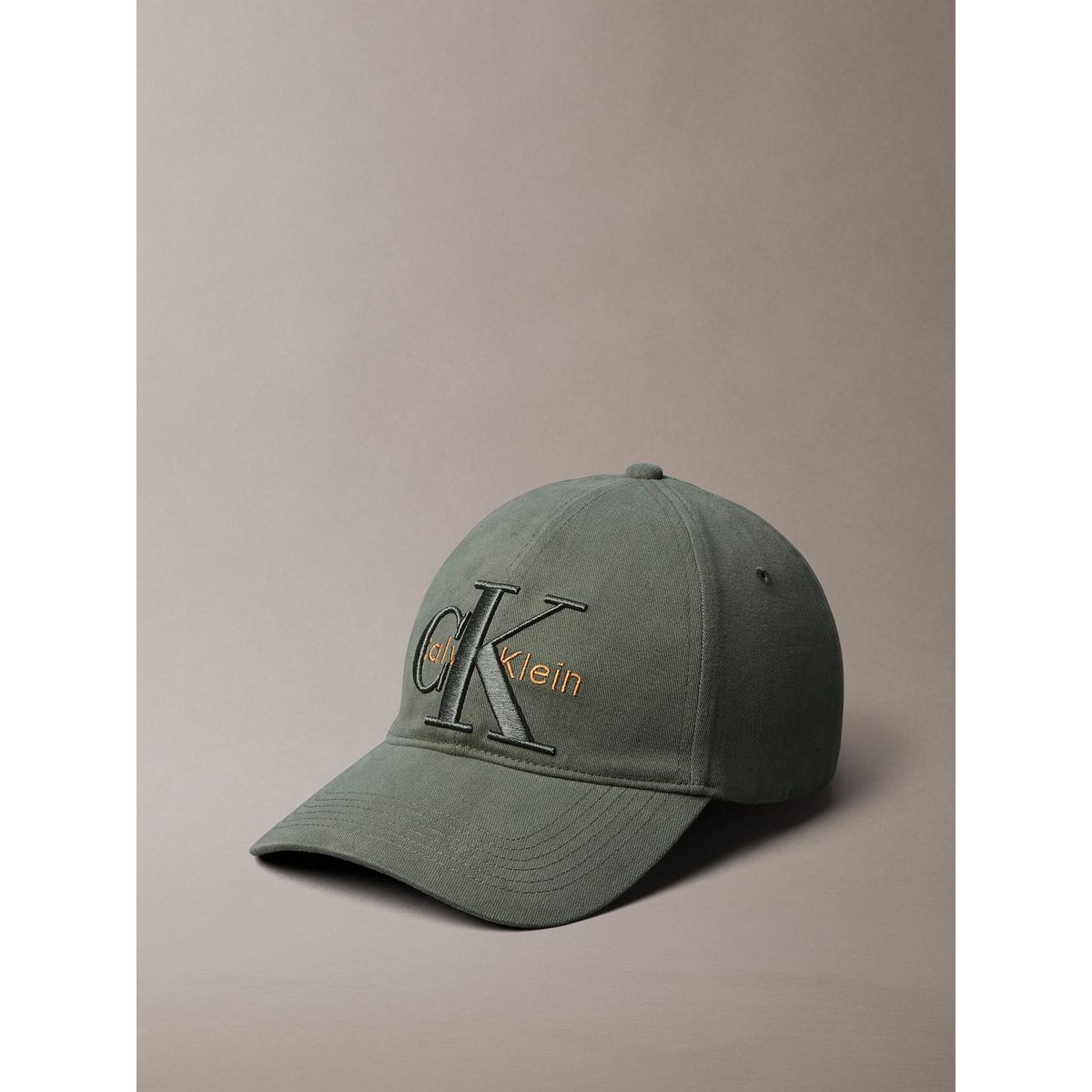 CALVIN KLEIN - Jockey con Logo Monograma Verde Calvin Klein