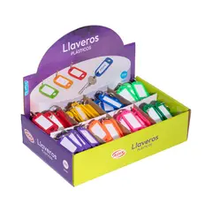 ADIX - Llavero Plástico Placa 200 un