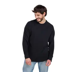 PANAMA JACK - Polerón Hombre Casual Negro