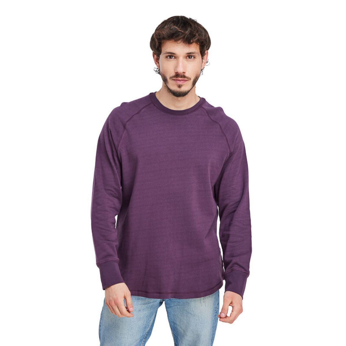 PANAMA JACK - Polerón hombre Delgado Casual Bordó Panama Jack