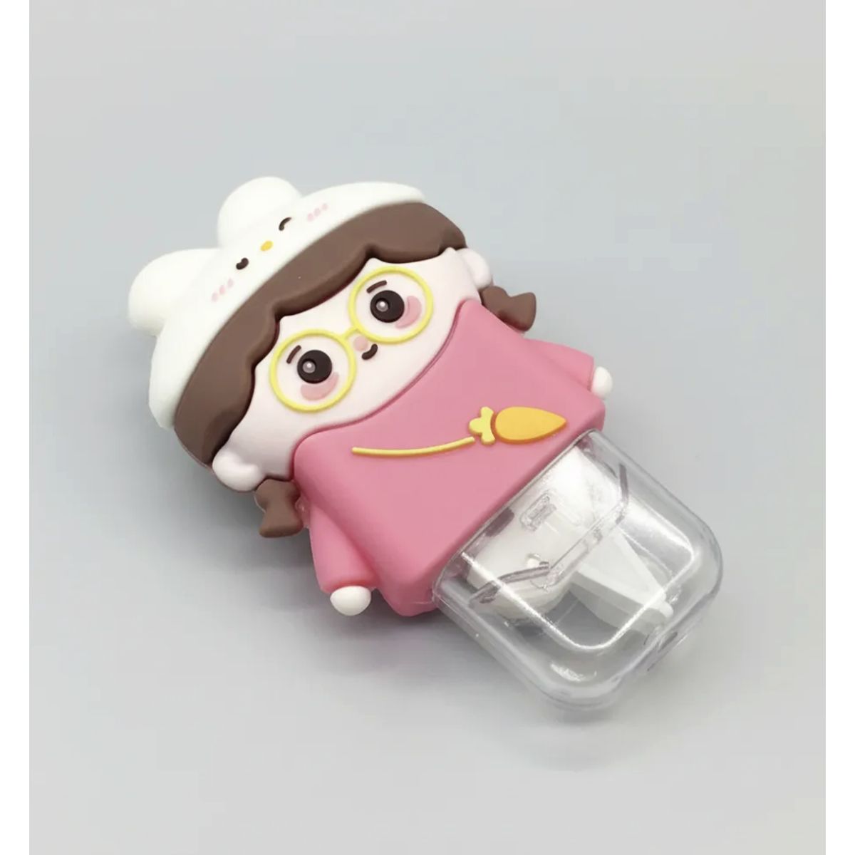 GENERICO - Cinta Correctora Blanca Niña Kawaii - 2 Pcs 5mm