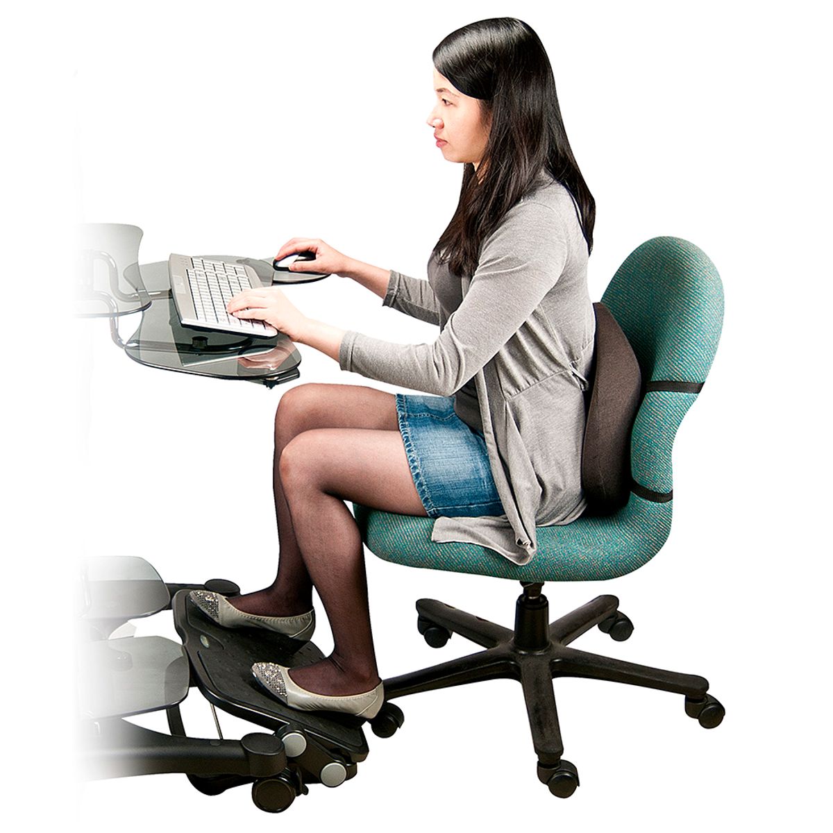 AIDATA - Soporte Lumbar Ergonómico AIDATA BS001