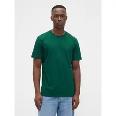 GAP - Polera Hombre Manga Corta Crew Verde