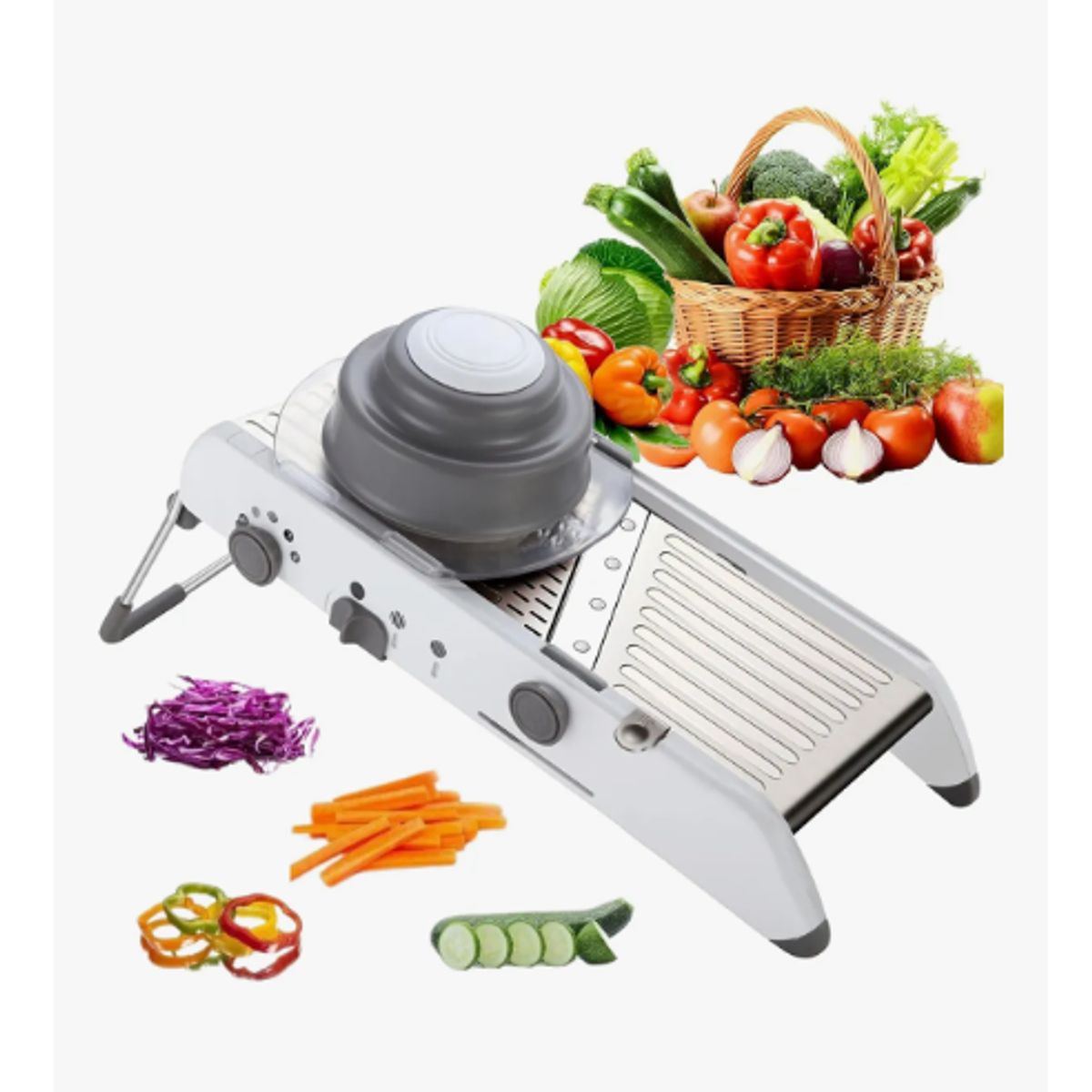 GENERICO - Mandolina Cortador Verduras Rallador Verduras Picador Cocina