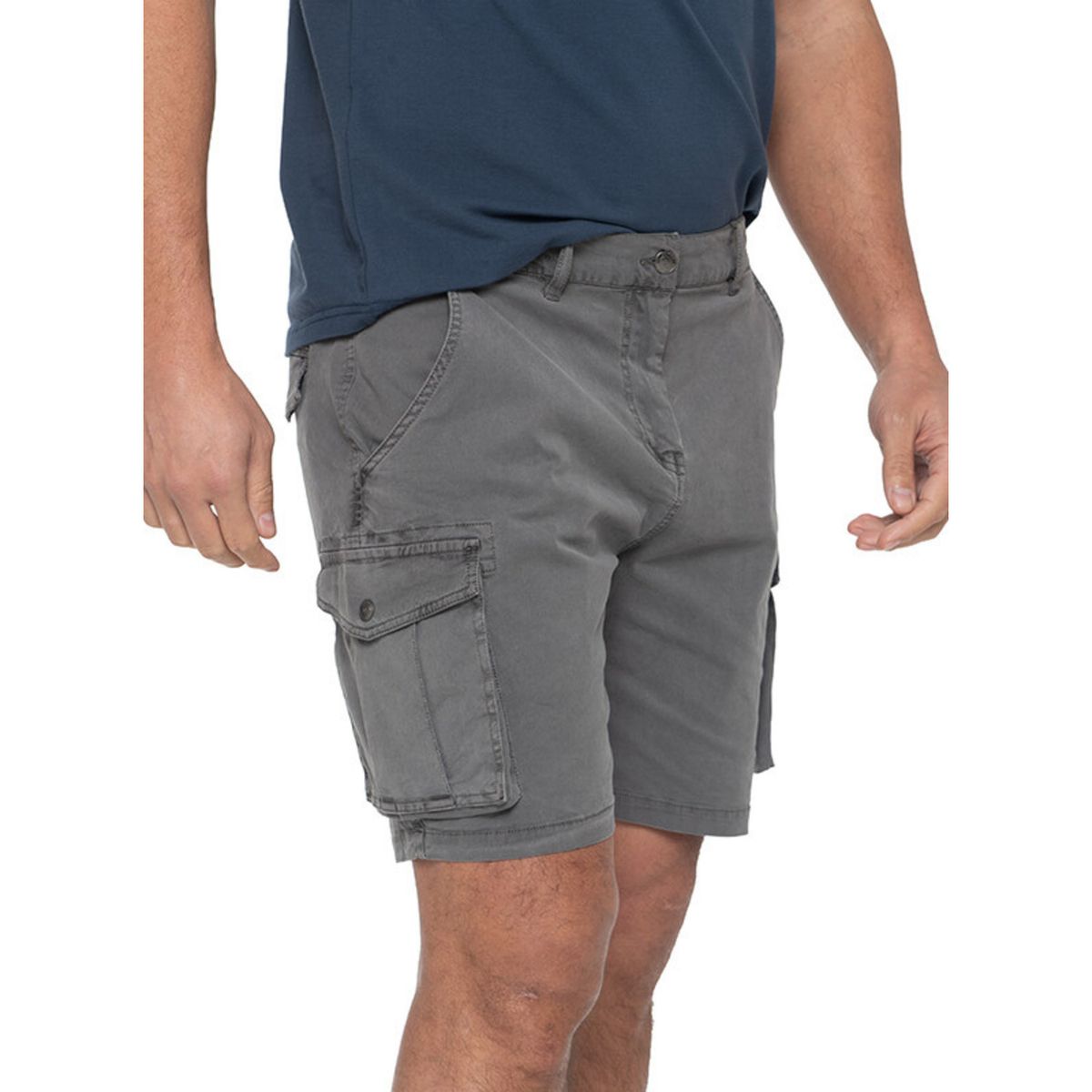 PANAMA JACK - Short Hombre Casual Gris Panama Jack