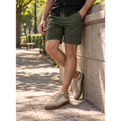 PANAMA JACK - Short Hombre Casual Beige