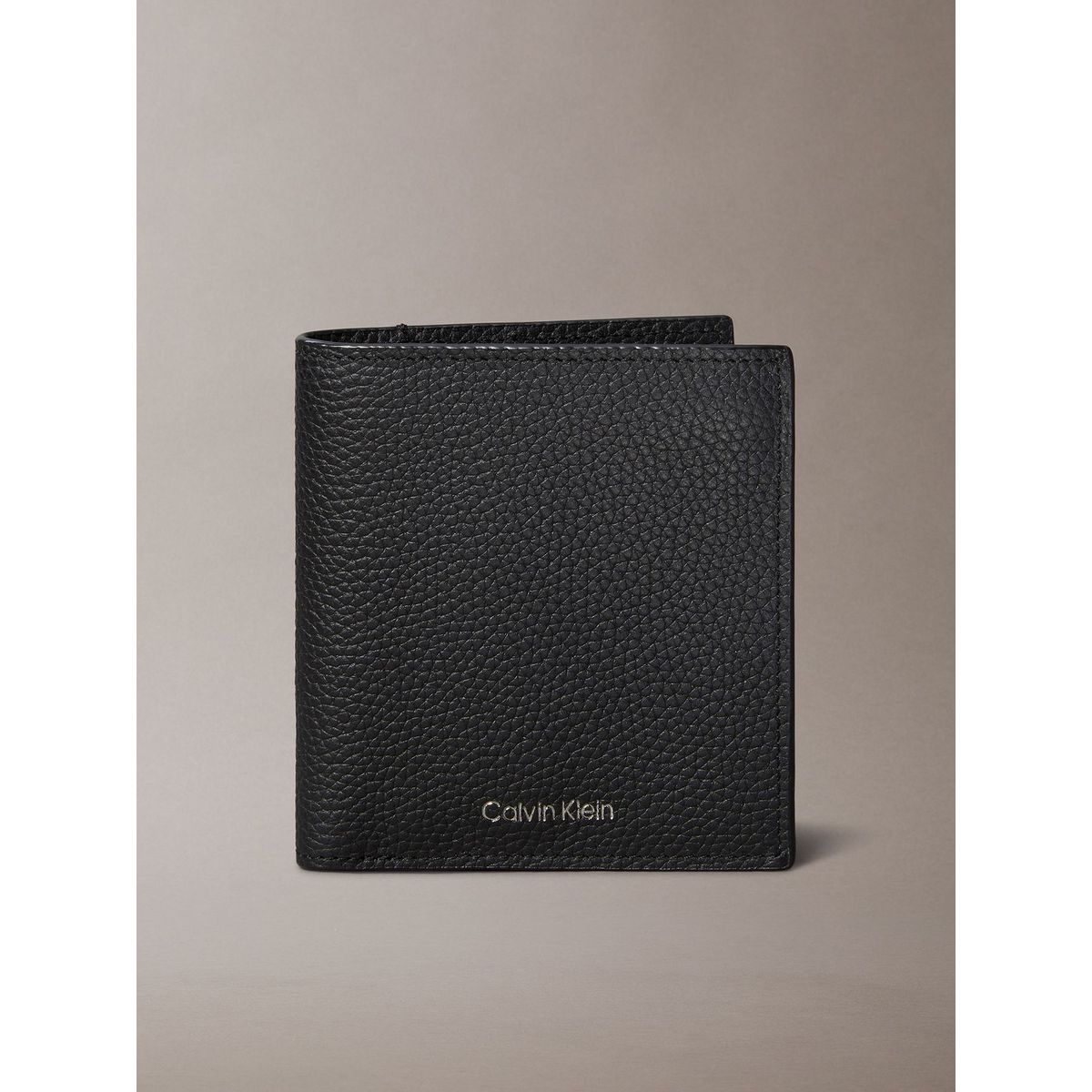 CALVIN KLEIN - Billetera Plegada Slim con Logo Grabado