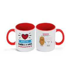 MAU PRINT - Taza mi primera Sonrisa Del Dia Amor Y Amistad