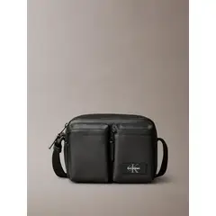 CALVIN KLEIN - Bolso Cruzado Utilitario Negro