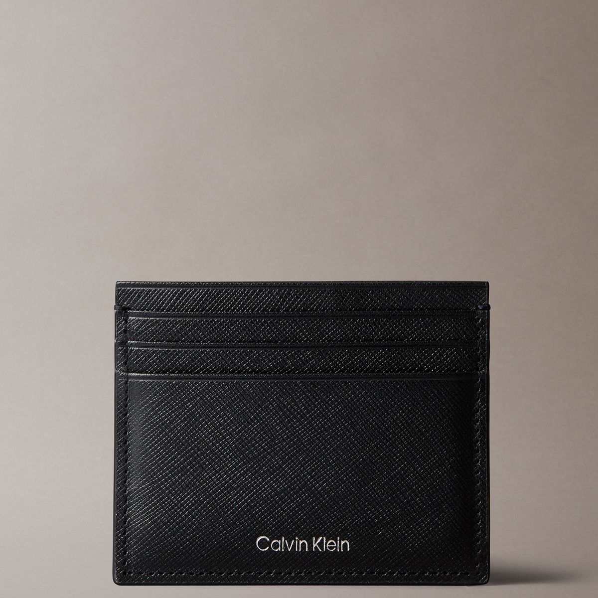 CALVIN KLEIN - Tarjetero Refined Negro Calvin Klein