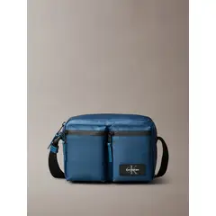CALVIN KLEIN - Bolso Cruzado Utilitario Azul
