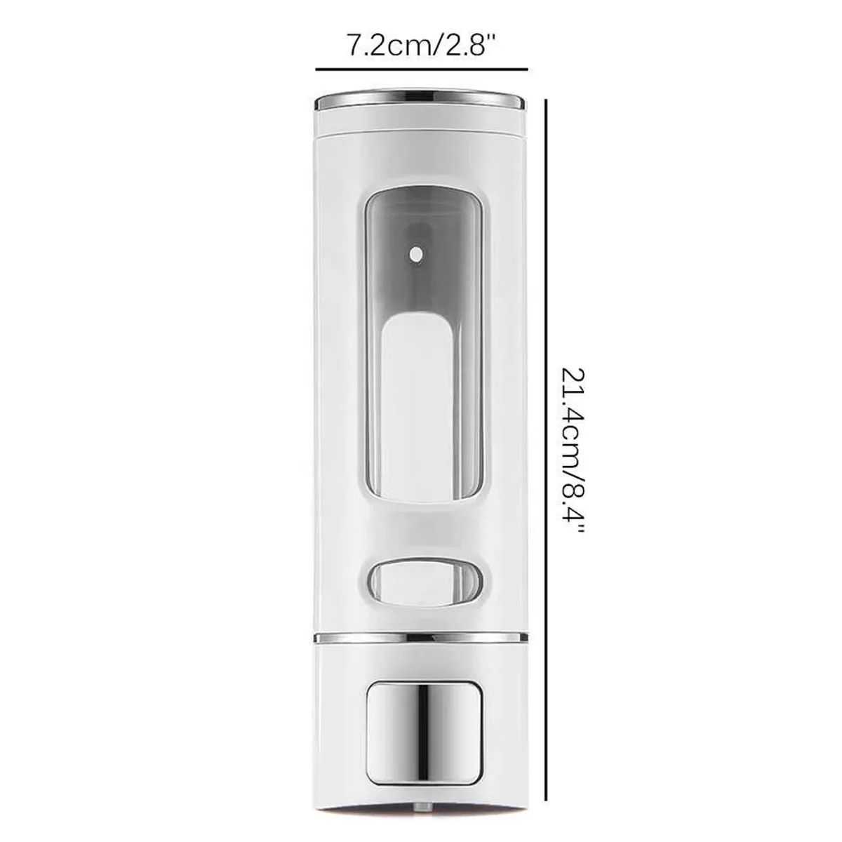 IRM - Dispensador jabon liquido pared plastico