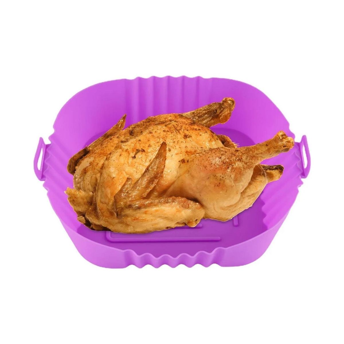IMPORTCLICK - Pack 4 Cesto Bandeja Silicona Cocinar Freidora Aire