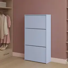 VEKKAHOME - Zapatera Americana 3P Blanco