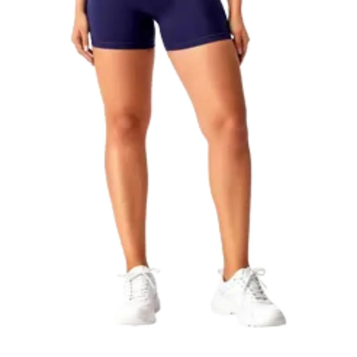 LOOK SHOP - Short Algodón Corto. Tipo Calza, Mujer. Gym. Colegio 485