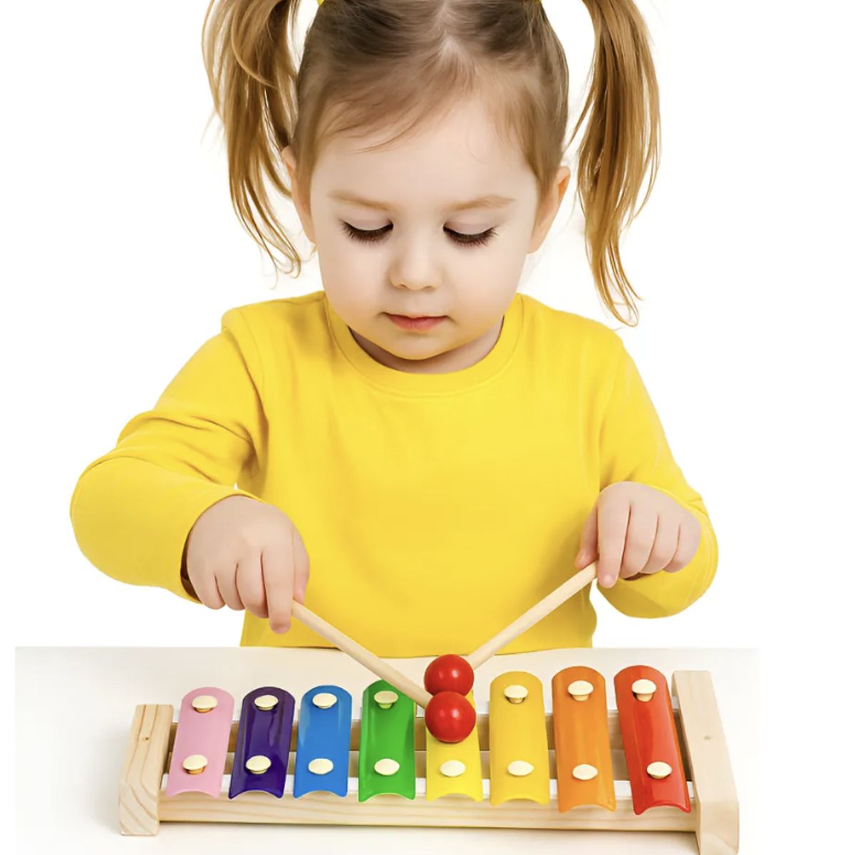GENERICO - Xilófono De Madera Juguete Bebes Educativo Piano 8 Notas