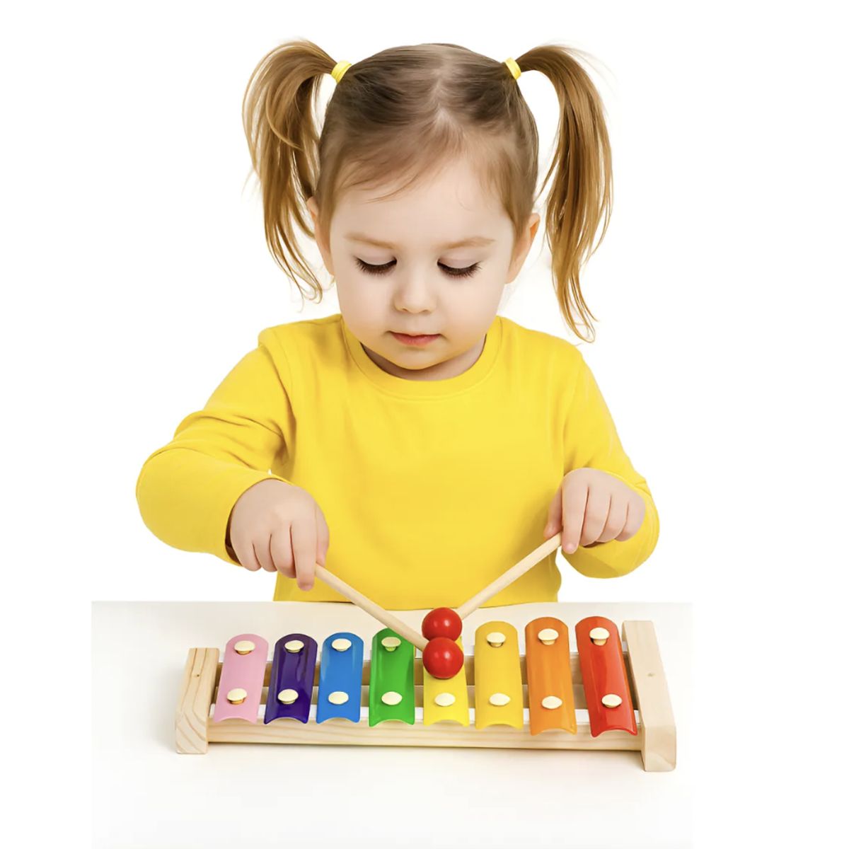 GENERICO - Xilófono De Madera Juguete Bebes Educativo Piano 8 Notas
