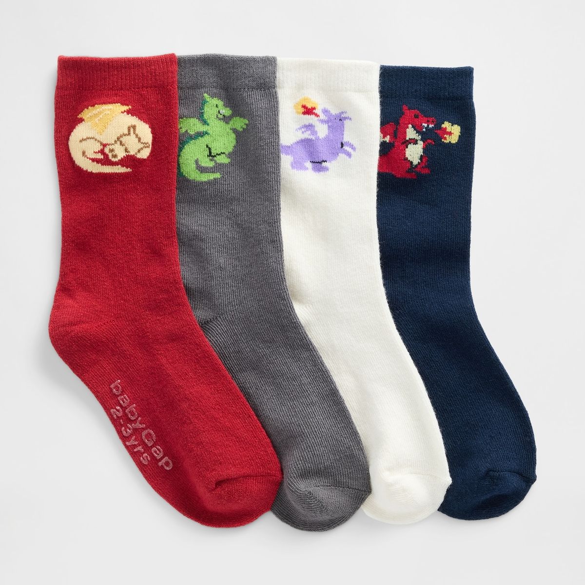 GAP - Pack 4 Calcetines Toddler Niño Amarillo Gap