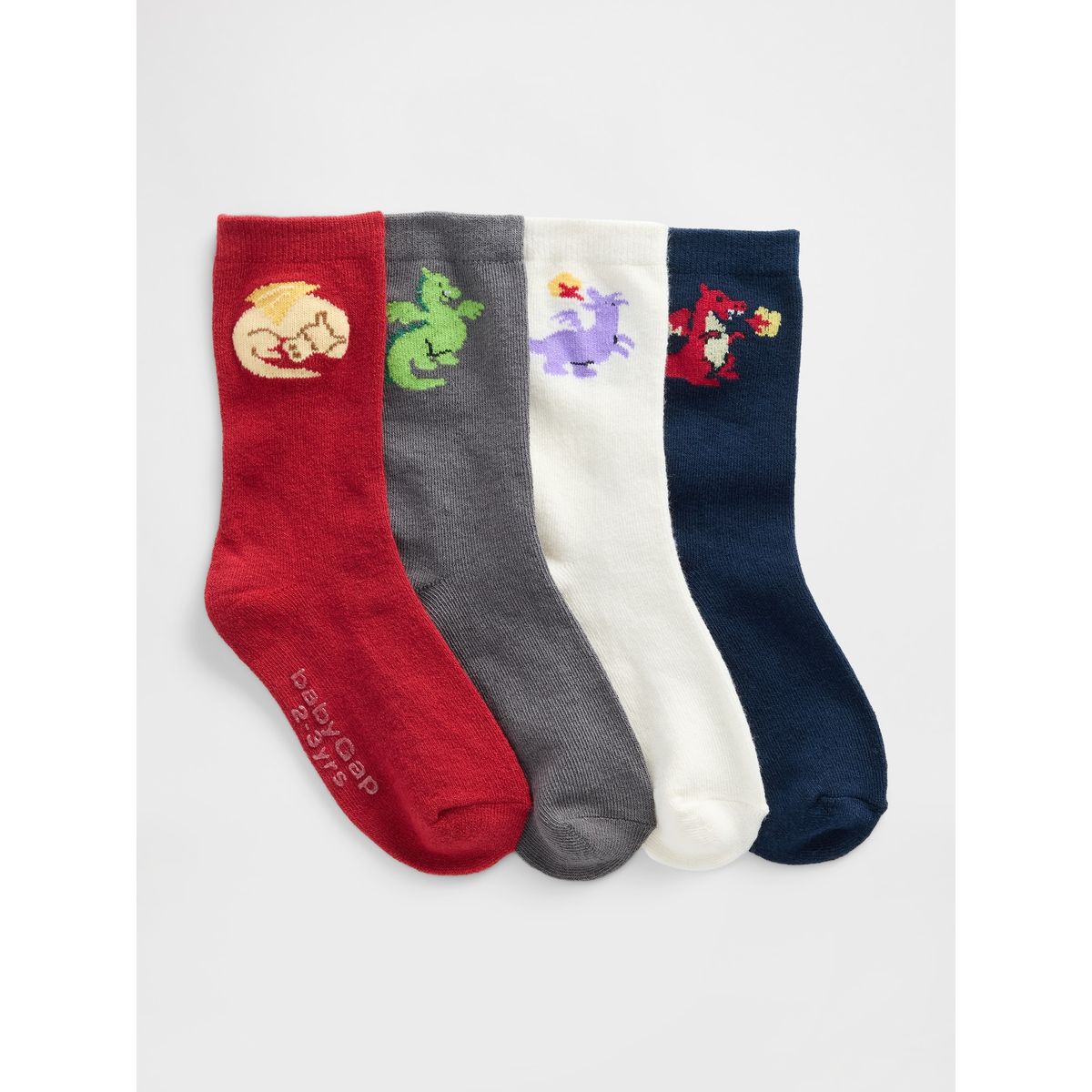GAP - Pack 4 Calcetines Toddler Niño Amarillo Gap