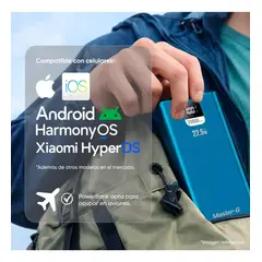 MASTER G - Batería Externa Power Bank 20000 Mah 22.5w