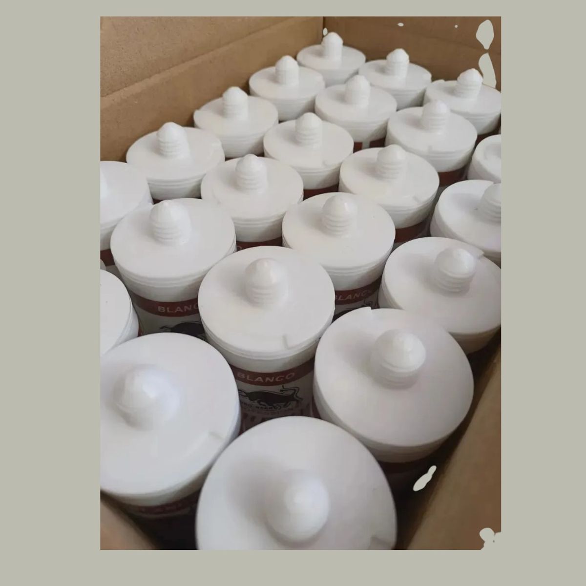 TORO - adhesivo de montaje 24u blanco tubo de 300ml