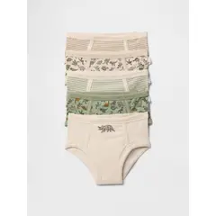 GAP - Pack 5 Calzoncillos Toddler Niño Dinosaurios Verde
