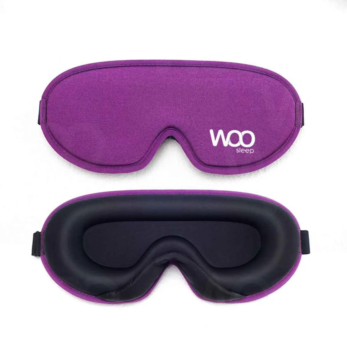 WOO EARPLUGS - Pack Sueño Profundo Woo  Antifaz Blackout + Tapones Dormir