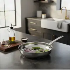 WENS - Sartén de Acero inoxidable Umbra 20 cm Cocina