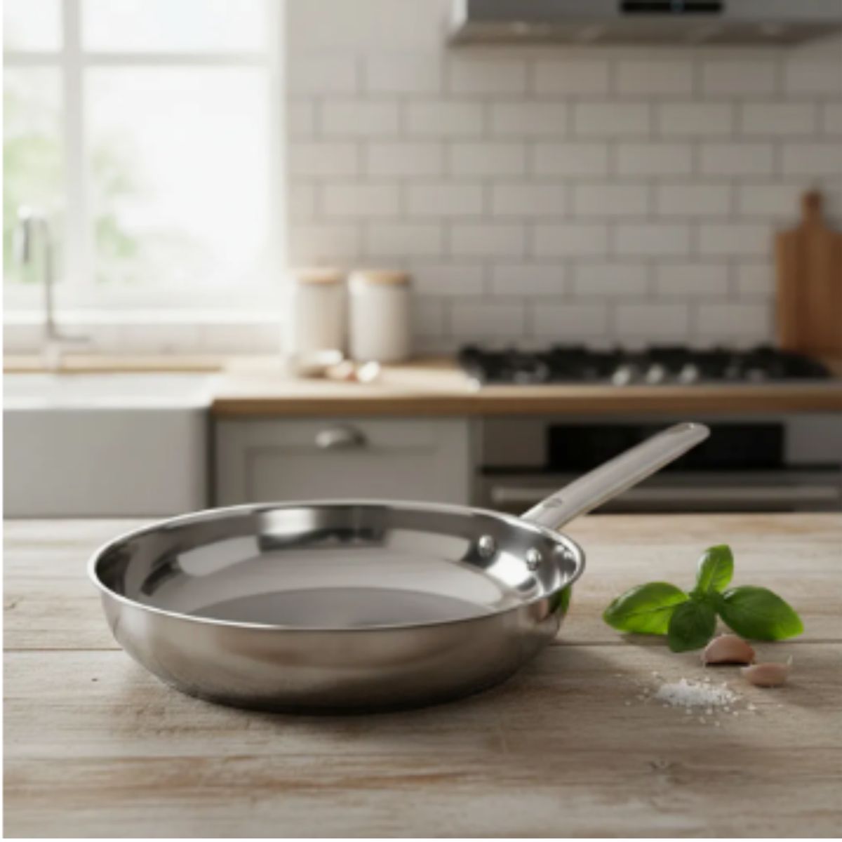 WENS - Sartén de Acero inoxidable Wens Umbra 20 cm Cocina