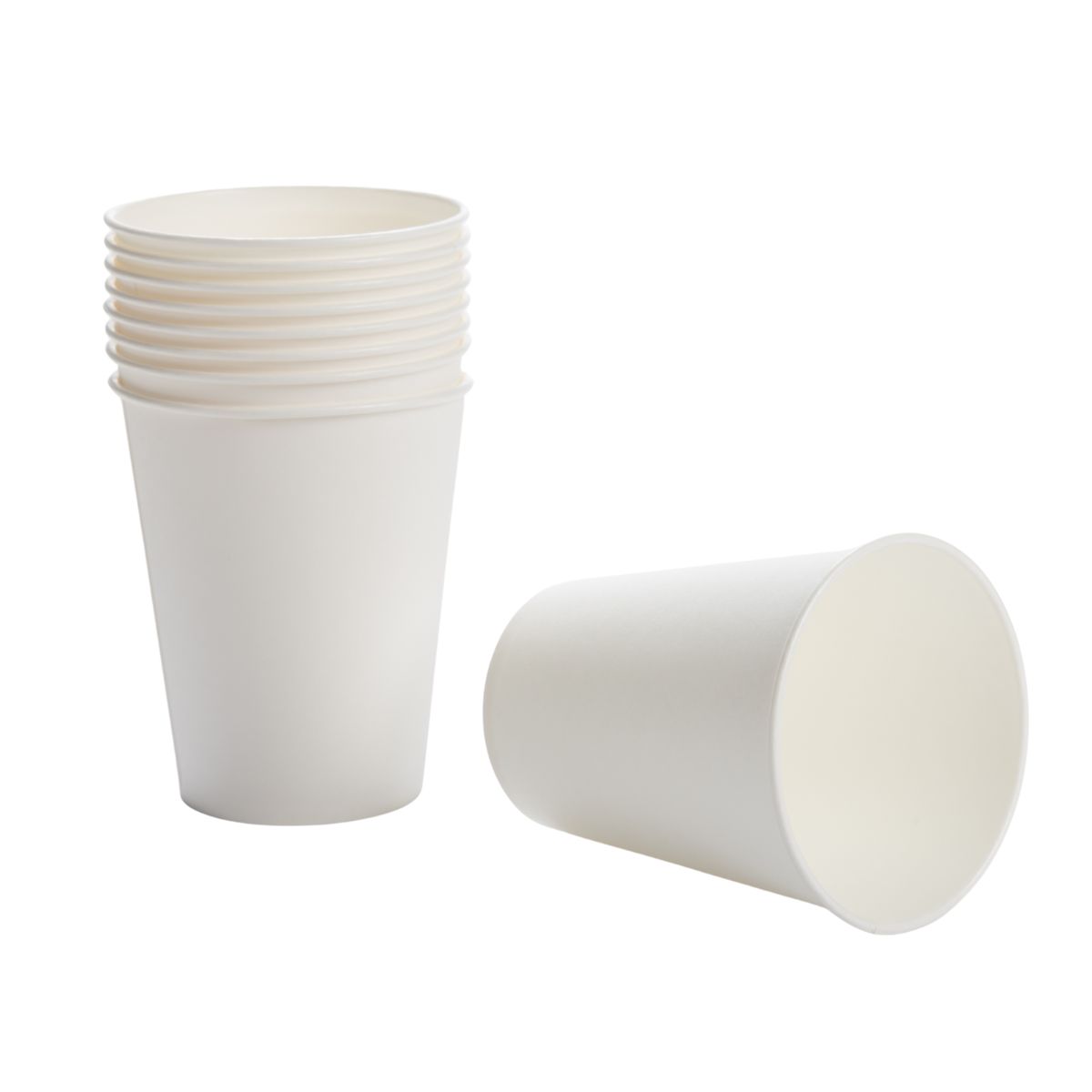 GENERICO - Vasos Polipapel Desechables 8 oz Pack 100 Und Café