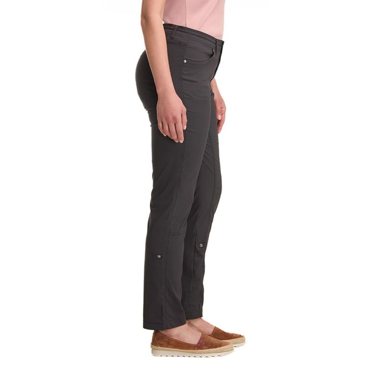 PANAMA JACK - Pantalón Mujer ajustable Casual Gris Panama Jack